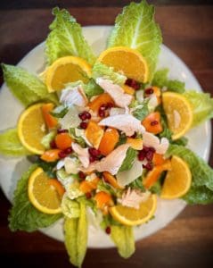 Citrus Salad with Turkey and Orange Vinaigrette, What&#039;s For Dinna