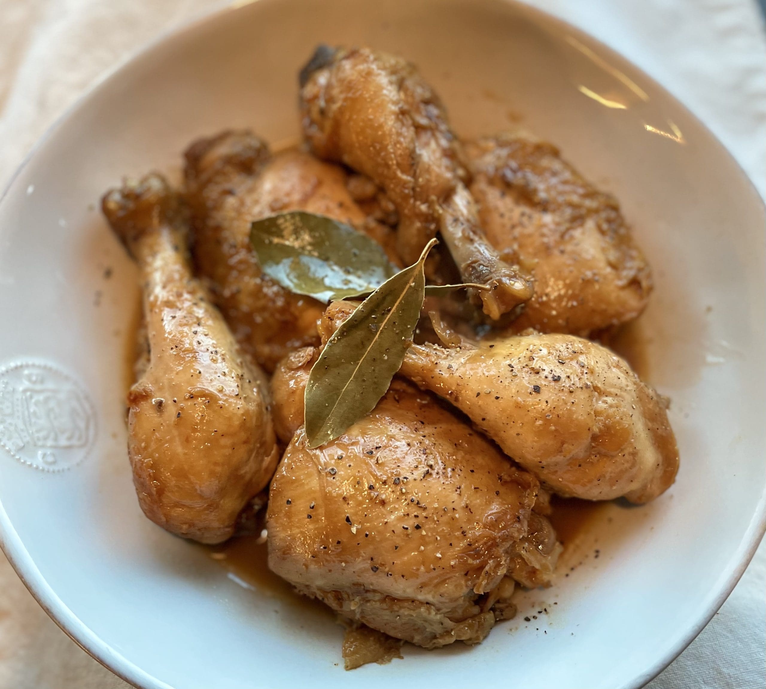 Chicken Adobo with Coconut Milk