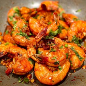 Spicy Garlic Shrimp, What&#039;s For Dinna
