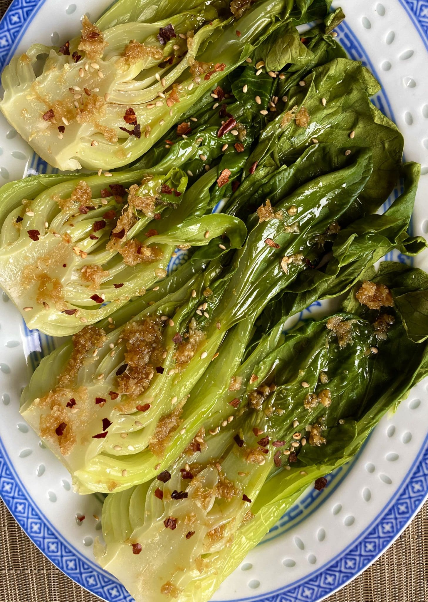 Steamed Bok Choy - What's For Dinna